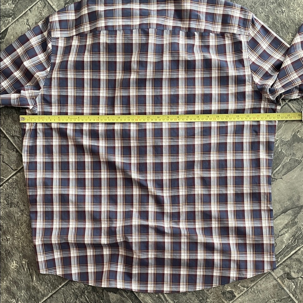 UNTUCKit Men's Wrinkle-Free Preppy Cottagecore Urban Indie Cotton Plaid Shirt - Picture 7 of 12